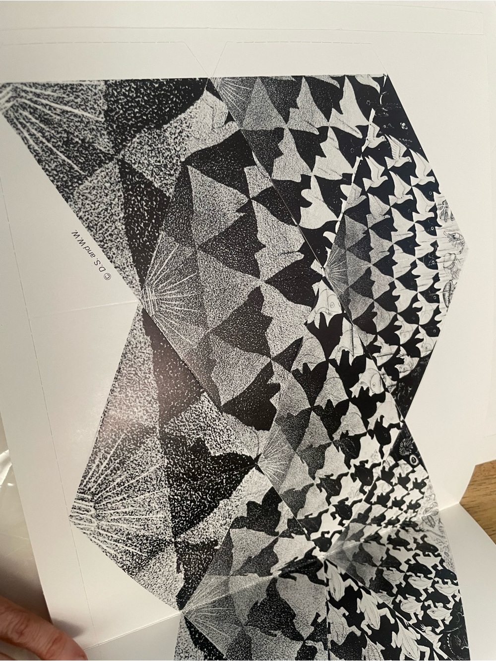 Super Sweet M.C. Escher Kaleidocycles - Book + 14/17 Intact 3D Models origami - Picture 6 of 11